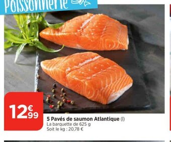 Bi1 5 Pavés de saumon Atlantique offre