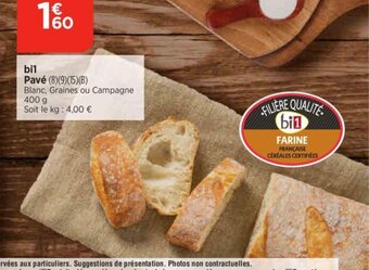 Bi1 Pavé offre