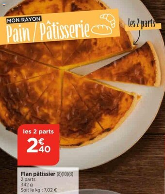 Bi1 Flan pâtissier offre