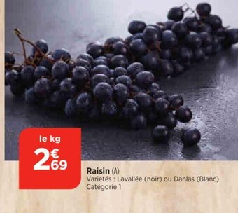 Bi1 Raisin offre