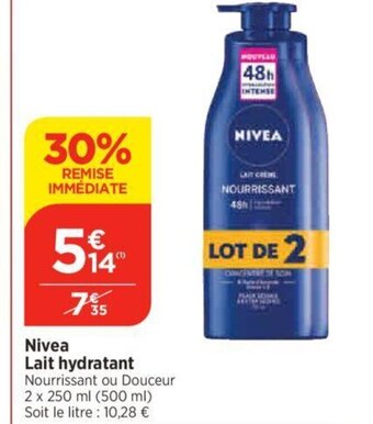 Nivea Lait hydratant