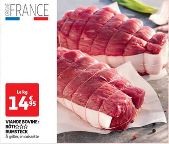 Auchan VIANDE BOVINE: RÔTI offre