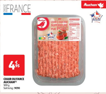 Auchan CHAIR OU FARCE AUCHAN offre
