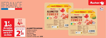 Auchan ALLUMETTES AUCHAN offre