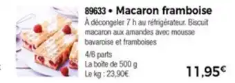 Thiriet Macaron Framboise offre