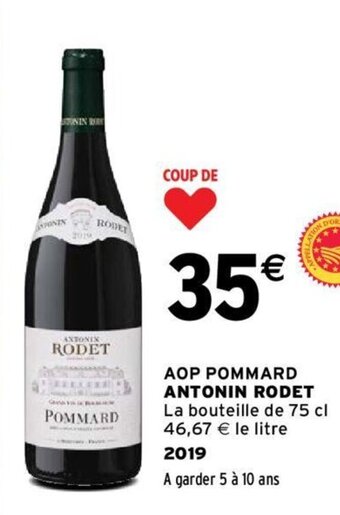 Intermarché AOP POMMARD ANTONIN RODET offre