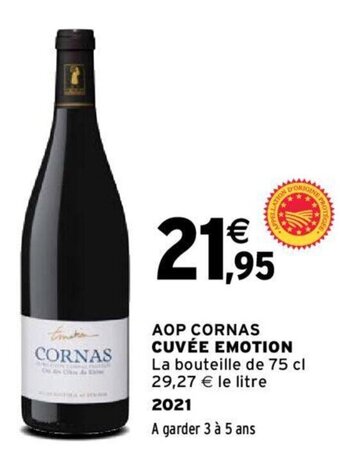 Intermarché AOP CORNAS CUVÉE EMOTION offre