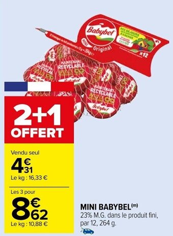 Carrefour Market MINI BABYBEL offre