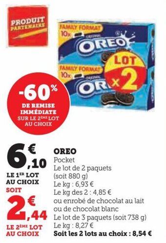 Hyper U OREO offre