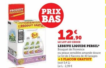 LESSIVE LIQUIDE PERSIL