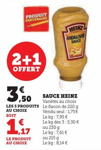 Hyper U SAUCE HEINZ offre