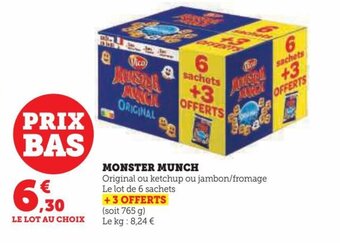 Hyper U MONSTER MUNCH offre