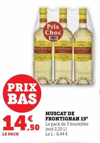 MUSCAT DE FRONTIGNAN 15°