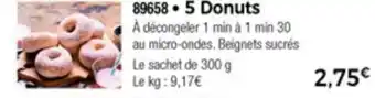 Thiriet 5 Donuts offre