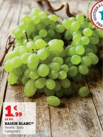 Hyper U RAISIN BLANC offre
