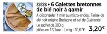 Thiriet 6 Galettes Bretonnes De Blé Noir à Garnir offre