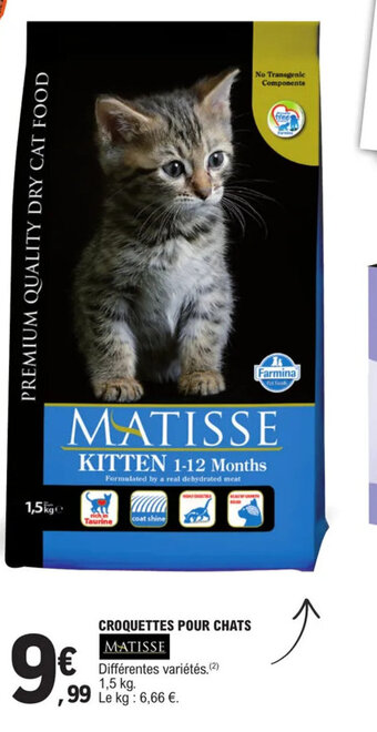 E.Leclerc CROQUETTES POUR CHATS offre