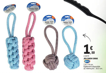 E.Leclerc JEU CHIEN CORDE DUVO offre