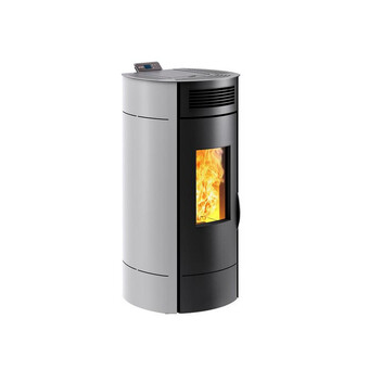 Intermarché Poêle à granulés de bois 8kw blanc - p941980 offre