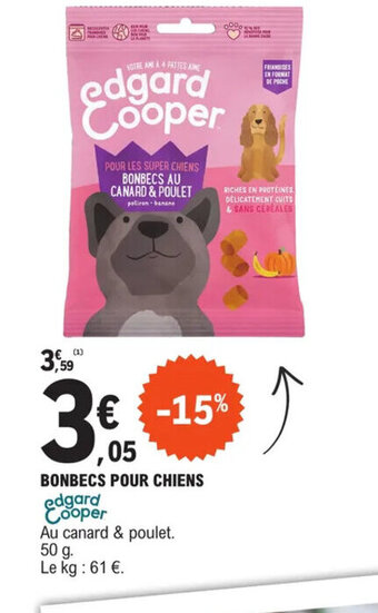 E.Leclerc BONBECS POUR CHIENS offre