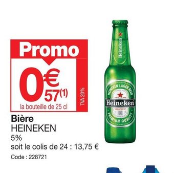 Promocash Bière offre