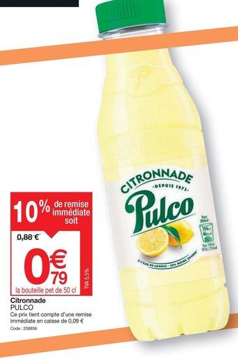 Promocash CITRONNADE offre