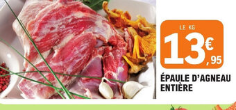 E.Leclerc ÉPAULE D'AGNEAU ENTIÈRE offre
