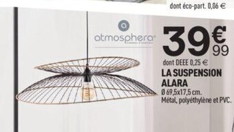 Centrakor dont DEEE 0,25 € LA SUSPENSION ALARA LA SUSPENSION ALARA offre