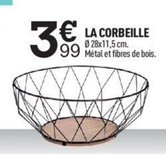 Centrakor LA CORBEILLE offre