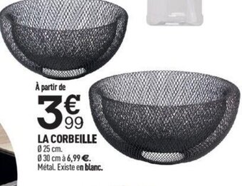 Centrakor LA CORBEILLE offre