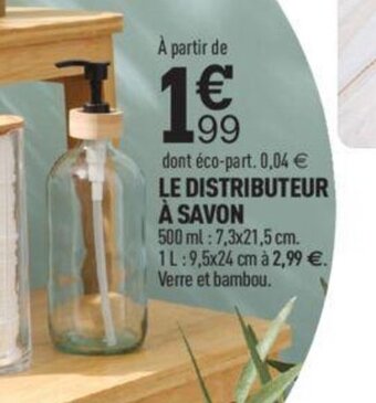 Centrakor LE DISTRIBUTEUR À SAVON offre