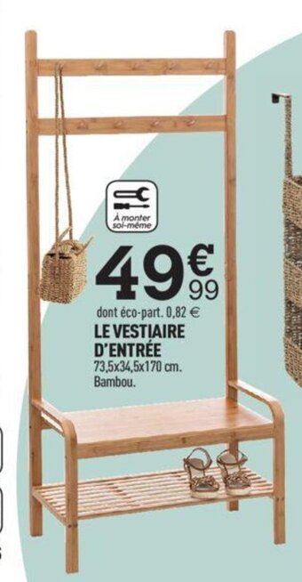 Centrakor LE VESTIAIRE D'ENTRÉE offre