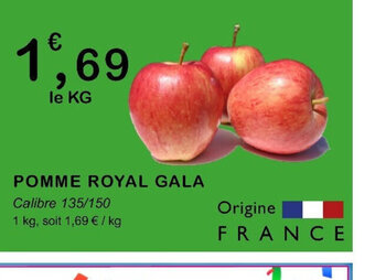 E.Leclerc POMME ROYAL GALA offre