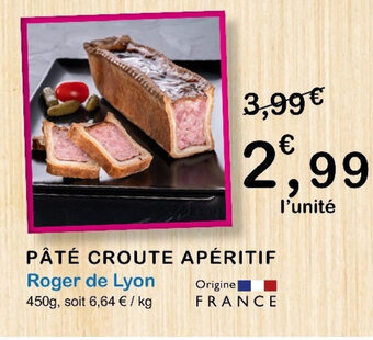 E.Leclerc PÂTÉ CROUTE APÉRITIF offre