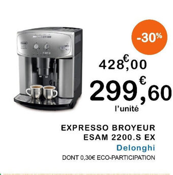 E.Leclerc EXPRESSO BROYEUR ESAM 2200.S EX offre