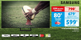Auchan TV LED SAMSUNG UE65BU8505 offre