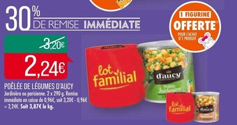 Match POÊLÉE DE LÉGUMES D'AUCY offre