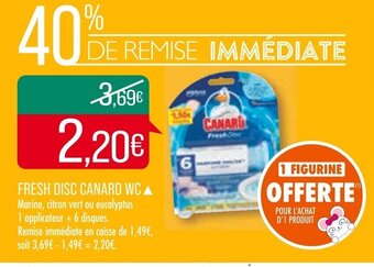 Match FRESH DISC CANARD WC offre