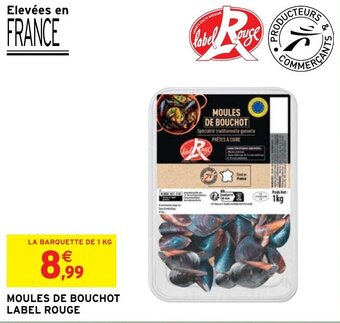 Intermarché Hyper MOULES DE BOUCHOT LABEL ROUGE offre