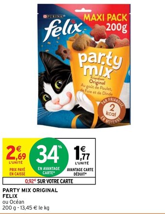 Intermarché Hyper PARTY MIX ORIGINAL FELIX offre