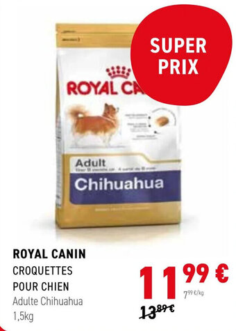 Tom&Co ROYAL CANIN CROQUETTES POUR CHIEN offre
