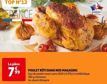 Auchan POULET RÔTI DANS NOS MAGASINS offre