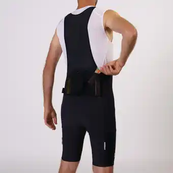 Decathlon Cuissard à bretelles vélo gravel 500 cargo noir offre