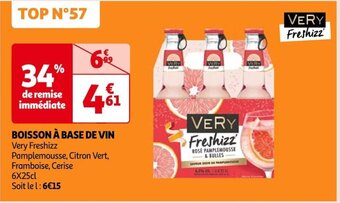 Auchan BOISSON À BASE DE VIN offre