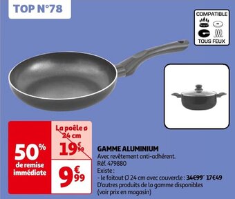 Auchan GAMME ALUMINIUM offre