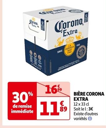Auchan BIÈRE CORONA EXTRA offre