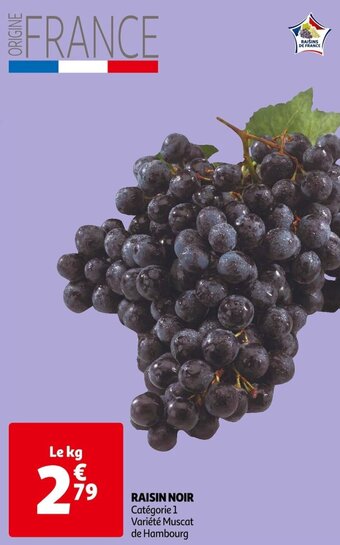 Auchan RAISIN NOIR offre