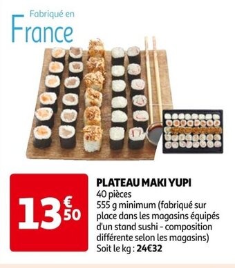 Auchan PLATEAU MAKI YUPI offre