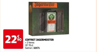 Auchan COFFRET JAGERMEISTER offre