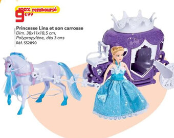 Princesse Lina et son carrosse